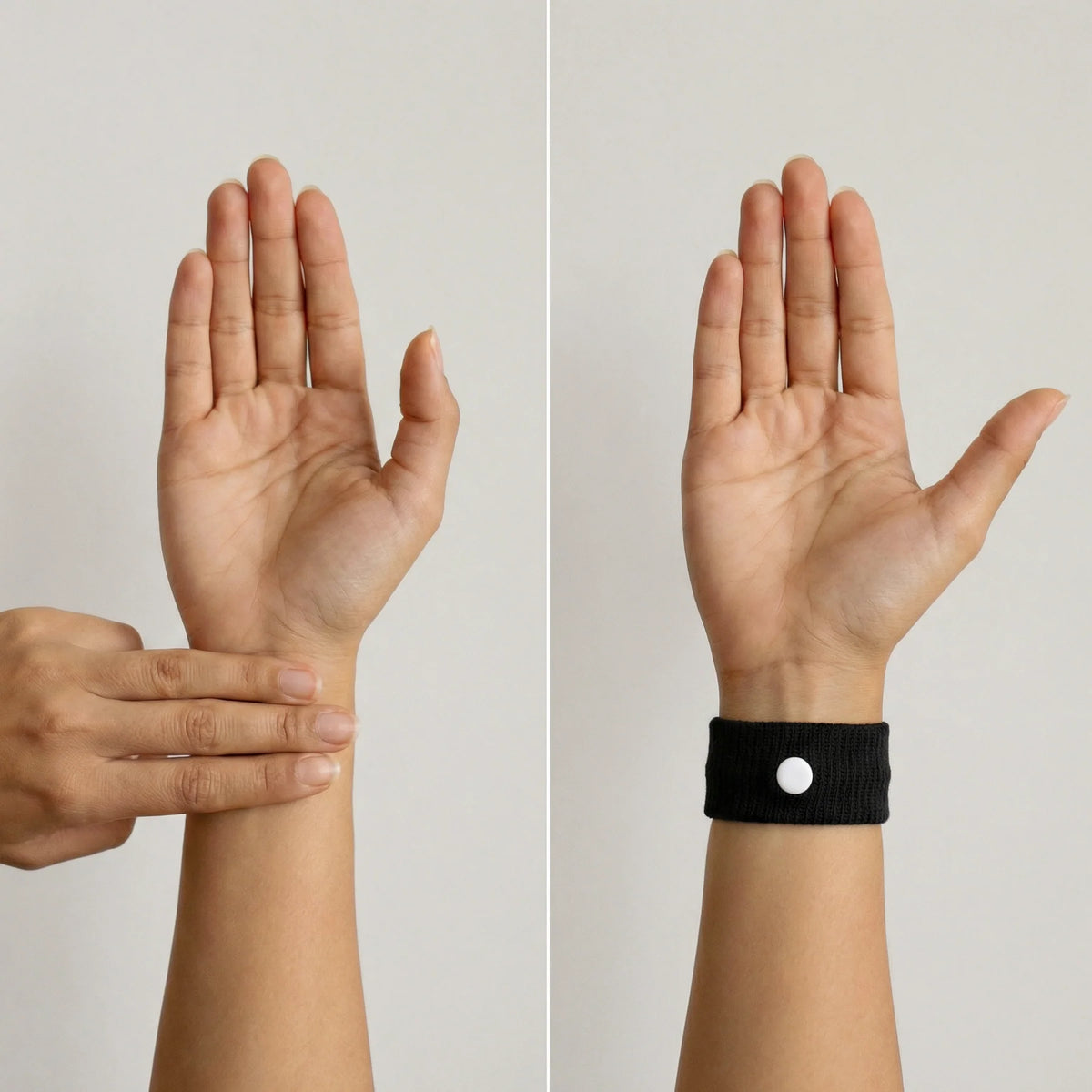 Bracelets anti-nausée (bracelets d'acupression)